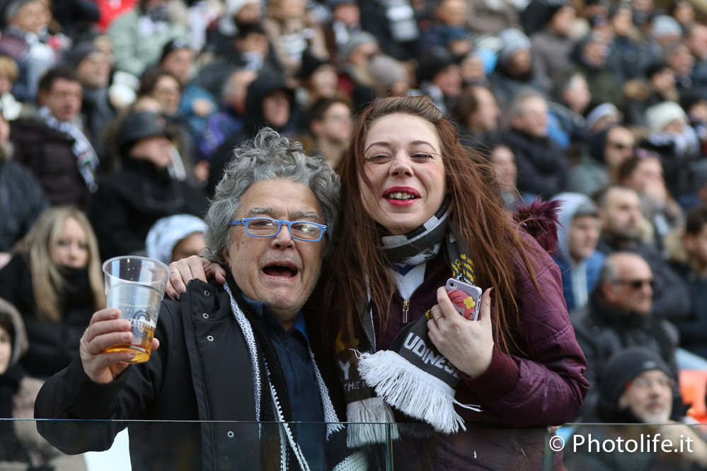 i tifosi di Udinese Roma 