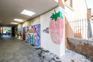 Inaugurati i murales trompe l'oeil 