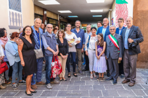 Inaugurati i murales trompe l'oeil 