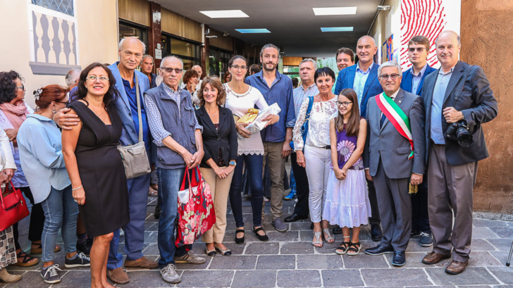 Inaugurati i murales trompe l'oeil